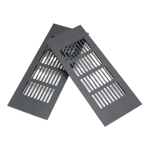 Aluminum Alloy Ventilation <b>Mesh</b> Rectangular Breathable <b>Grille</b> <b>For</b> Wardrobe Cabinet Shoe Storage Hardware Accessory - Product Image 4