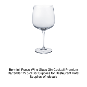 Vaso para Cóctel de Ginebra 75.5 cl Premium 21.8 Ø 9.1 cm Bartender Bormioli Rocco - Product Image 2