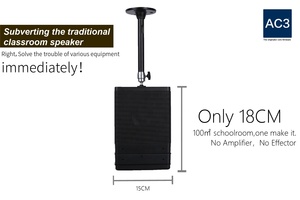 Altavoz Inteligente de Tres Lados con Micrófonos Inalámbricos para Uso en Aulas y Salas de Conferencias A3-MT Smart - Product Image 2