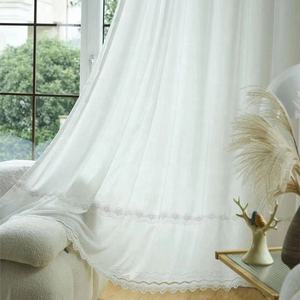 <span class=keywords><strong>Voilage</strong></span> brodé à motif floral perlé, doux et fluide, largeur <span class=keywords><strong>3m</strong></span>, fourni directement par l'usine - Product Image 5