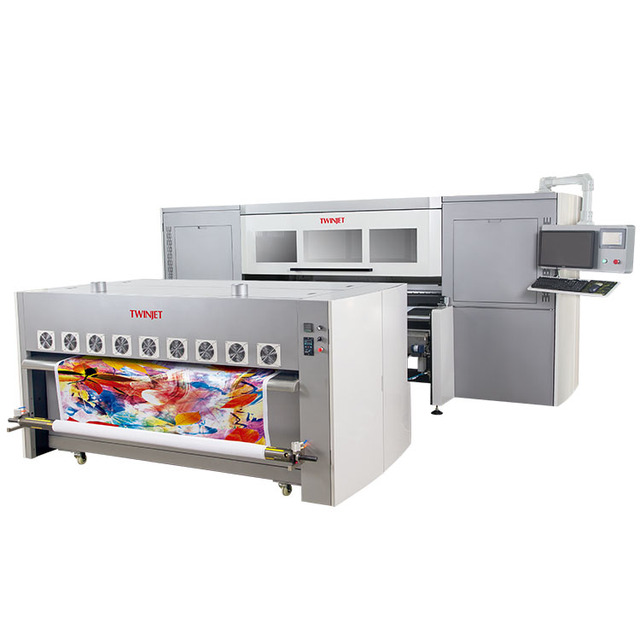 Direct to All Fabric Sublimation Printing Machine Belt Type Digital Textile Printer