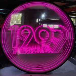 Miroir néon à Led personnalisé Bande de Led Infinite Neon pour intérieur et extérieur Miroir infini à led - Product Image 1