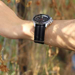 Cinturino per Orologio Lionorm Personalizzato Stile Paracadute, Elastico e Intrecciato, 18mm 20mm 22mm, Traspirante in Nylon - Product Image 4