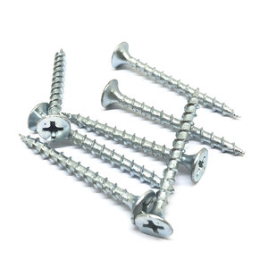 Vis à cloison sèche en acier au carbone + zinguées, économiques, 3,5 mm pour la construction - Product Image 2