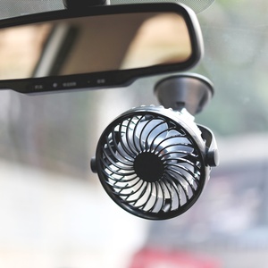 Ventilatore multifunzione da 4 pollici con base a ventosa, 4 velocità, rotazione a 360° - Product Image 4