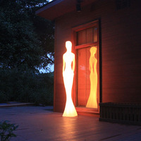 Lumières LED de Noël permanentes à pixels pour décoration extérieure, produits rotomoulés pour portes illuminées et décoratives