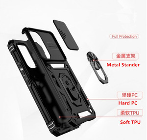 Venta al por mayor Armor Case con Push Window Phone Case para <span class=keywords><strong>Samsung</strong></span> A55 A35 - Product Image 3