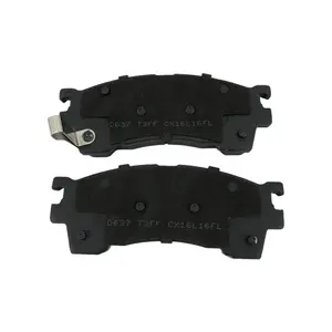 D637 Front Brake Pads For MAZDA MX-6 Spare Parts Auto Brake Systems China Brake Pads OE G5Y6-33-23Z