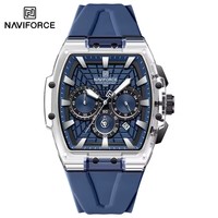 Montre chronographe à quartz pour homme NAVIFORCE NF6113, fabrication chinoise, montres de sport à marque privée pour hommes