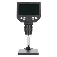 Microscope numérique portable G1000 1000X 4,3 pouces HD 12MP 8 LED pour la réparation de cartes mères de téléphones et de soudure, loupe endoscopique