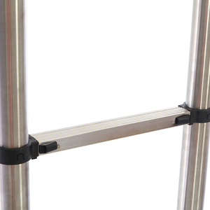 Escalera Telescópica de Aluminio <span class=keywords><strong>Lidl</strong></span> de 3.8m/4m/4.4m/5m/5.8m/6.2m, Escalera Extensible Retráctil Plegable - Product Image 6