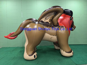 ราคาโรงงาน ผลิตตามสั่ง ตุ๊กตาเป่าลม PVC นิ่ม รูปแมนติกอร์ สำหรับแฟนการ์ตูน - Product Image 3