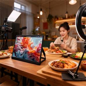 High <strong>Color</strong> Accuracy 100% SRGB Portable <strong>Monitor</strong> 16:10 Aspect Ratio for Photo Video Editing Design - Product Image 1