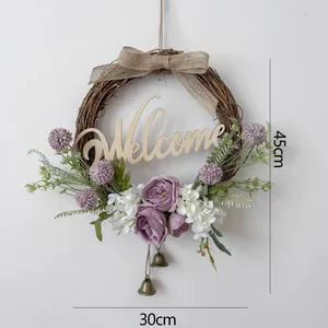 พวงหรีดจำลอง AYOYO สำหรับตกแต่งภายในและภายนอกบ้าน วิลล่า จัดฉาก ลานบ้าน สวน งานแต่งงาน - Product Image 5