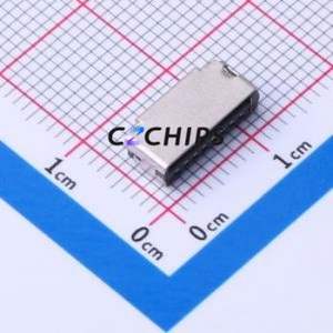 TF-027-H300 SD Card / Memory Card Connector SMD Connector Plug-In Type MicroSD Card (TF Card) Card Holder 3mm - Product Image 1