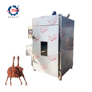 Fumoir professionnel industriel Machine à fumer la viande de poisson Fumoir Four à fumer Fumoir pour la viande - Product Image 4