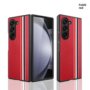 เคสโทรศัพท์พับได้ Huanmin สำหรับ ZFold ลดราคา 40% พร้อมสายสะพายแบบถักและแผ่นหนังลายรวงข้าว ดีไซน์เรียบหรูสำหรับนักธุรกิจ - Product Image 3