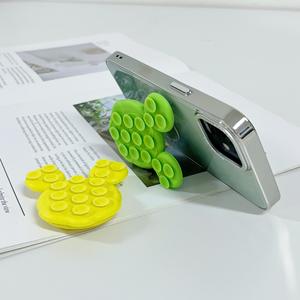 Soporte <span class=keywords><strong>de</strong></span> silicona adhesivo con ventosa multifuncional <span class=keywords><strong>de</strong></span> Mickey Mouse para teléfono, portátil, para selfies y <span class=keywords><strong>videos</strong></span> - Product Image 1