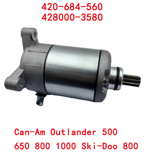 Moteur de démarrage pour Outlander 500 650 800 1000 ATP 330 500 ATV OEM 420 684 560 428000 <span class=keywords><strong>3580</strong></span> - Product Image 1