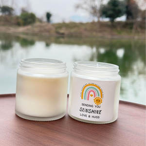 Venta al por mayor personalizado divertido estrés esmerilado perfumado alivio de soja novedad vela para papá regalos de cumpleaños mujeres hermana mamá novio - Product Image 5