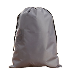 Custom <b>Large</b> PLA <b>Drawstring</b> Storage <b>Bag</b> Holiday Gift Home Travel Packaging Pouch Made China Model 12216 Wholesale Factory Direct - Product Image 1