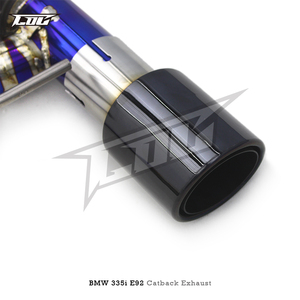 COC-Silencieux d'Échappement pour <span class=keywords><strong>BMW</strong></span> <span class=keywords><strong>335</strong></span>/335i E90/E92/E93 <span class=keywords><strong>N54</strong></span>/N55 3.0T 2007-2015 Titane Sport - Product Image 4