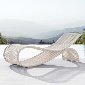 Literie extérieure Loisirs Balcon extérieur Loisirs Imperméable et protection solaire, Meubles de chaise longue de jardin de cour extérieure - Product Image 5