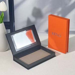 Caja de embalaje universal multiestilo para pestañas cosméticas con tapa abatible, lámina plateada, logotipo personalizado, textura personalizada, apta para impresión UV. - Product Image 6