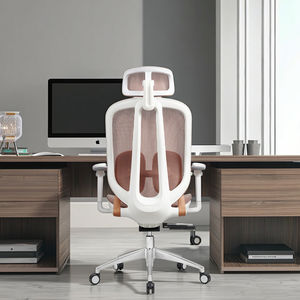 Silla de Oficina Ejecutiva Moderna de Alta Calidad con Respaldo Alto Ajustable, Giratoria, con Soporte de Memoria para Viajes, Base Cromada - Product Image 1