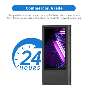 43 55 65 75inch không thấm nước mặt trời có thể đọc được 4K TV <span class=keywords><strong>kiosk</strong></span> quảng cáo ngoài trời Màn hình <span class=keywords><strong>LCD</strong></span> kỹ thuật số biển hiển thị - Product Image 6
