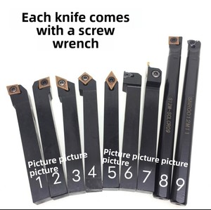 Juego de herramientas de torneado CNC de 10 mm con envío gratis; Portaherramientas de torneado mini <span class=keywords><strong>para</strong></span> <span class=keywords><strong>torno</strong></span> de instrumentos con cuchilla de 30 mm de sujeción mecánica - Product Image 5