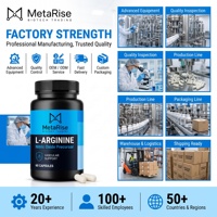 Complément de L-Arginine pour Hommes en Capsules – Précurseur d'Oxyde Nitrique, Soutien Énergétique et de l'Endurance – 60 Capsules Sans Ingrédients Artificiels