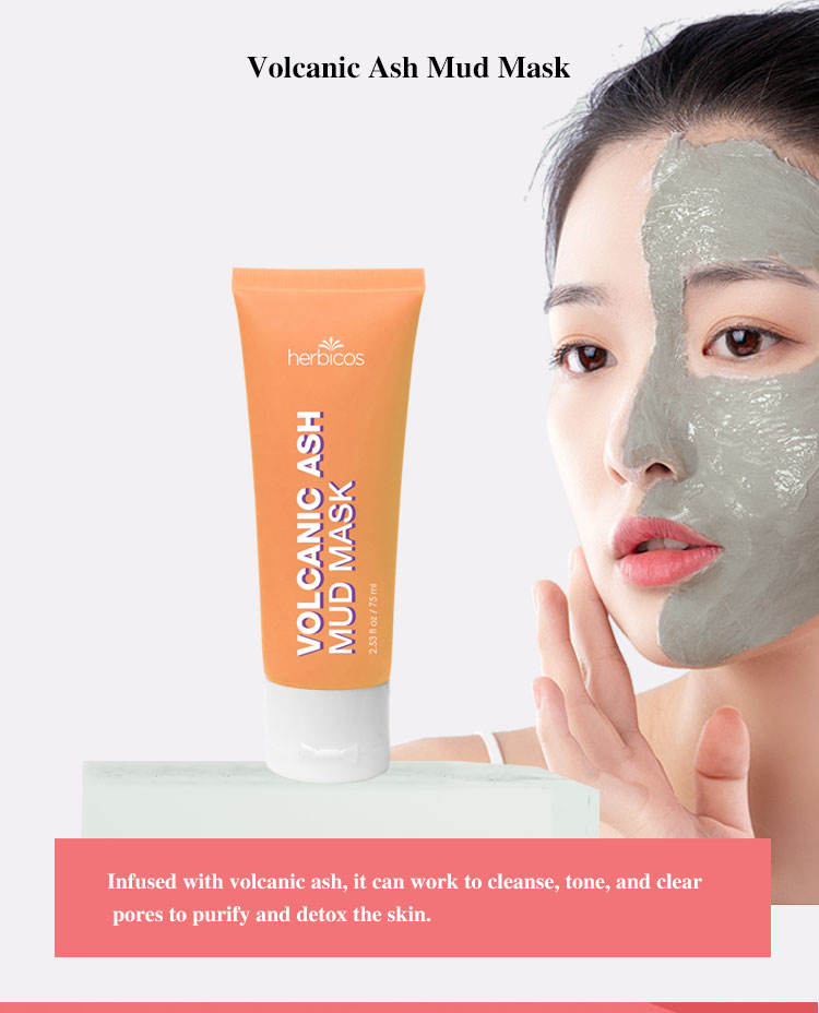 Masque de boue grise