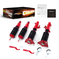 Kit d'amortisseurs à ressorts réglables MaXpeedingrods MXR-B3 pour MINI R50 R53 Cooper S Cabriolet Works One D 2001-2007 FWD