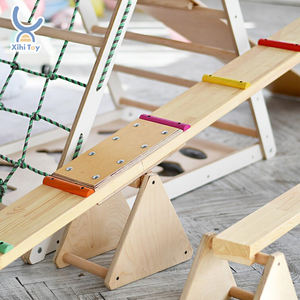 XIHA Arredamento Montessori, Trave di Equilibrio in Legno per Bambini, Tavola di Equilibrio, Regalo per Bambini, Giochi con Pietre di Equilibrio - Product Image 6