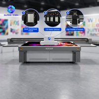Impresora UV Plana Industrial GC2513UV: Cabezales Ricoh Gen5/G6, Formato Grande de 2.5x1.3m, Máquina de Inyección de Tinta UV para Acrílico, Metal y Madera