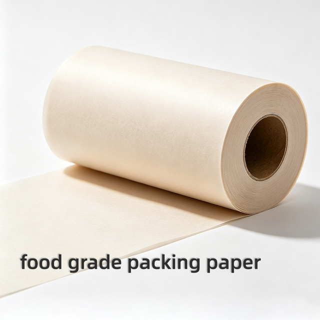 Factory Supply Greaseproof Wrapping Paper Uncoated Reusable Food Grade Jumbo Roll/Sheets 35gsm 40gsm 50gsm