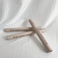 Emballage en tube cylindrique recyclable fait main de haute qualité pour gloss et mascara – Biodégradable et écologique