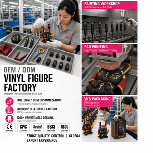 Figurine d'action miniature en PVC 3D personnalisée, modèle de figurine en vinyle, jouet d'animation occidentale, édition limitée, figurine d'art de collection - Product Image 2
