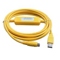 Compatible con la programación de PLC Delta, datos EC3 ES2 EH, comunicación DVP, descarga USB de 3 m, ACAB230