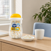 Friandises fruitées pour bébé, riches en protéines et probiotiques, fondantes dans la bouche, 16g, goût sucré, semi-molles