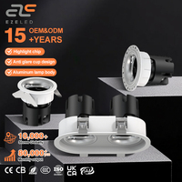 Projecteur à haute luminosité en aluminium pour éclairage intérieur ou de centre commercial, puissance de sortie 7w/14w/20w, projecteur LED COB