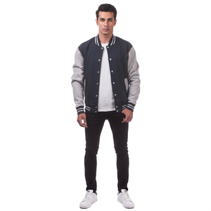 Custom <b>Men's</b> High Quality Wool Varsity <b>Jacket</b> Stand Winter <b>Baseball</b> Letterman <b>Jacket</b> CollegeBaseballjacket <b>for</b> <b>men</b> - Product Image 1