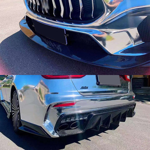 龙德新款玛莎拉蒂Quattroporte升级Topcar宽风格前保险杠挡泥板侧裙碳纤维车身套件 - Product Image 5