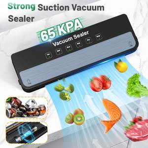 Wholesale Automatic Household Kitchen 80Kpa <b>Vacuum</b> <b>Food</b> <b>Sealer</b> Machine With Built-In Sliding Cutter and Roll Bag - Product Image 3