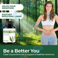 SUNI OEM ODM Marque Privée Capsules d'Extrait d'Aloe Vera Complément Alimentaire pour Hommes et Femmes Perte de Poids et Nettoyage du Colon Vente en Gros