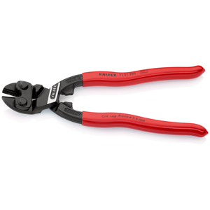 KNIPEX 71 21 200 SB คีมตัดเฉียงแบบคันโยกคู่เคลือบพลาสติกสีดำ 200 มม. - Product Image 2