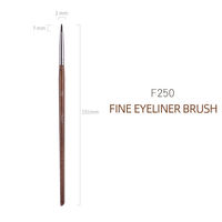 Kuas Eyeliner Halus MUF250 Bulu Sintetis Bebas Kekejaman Seri MUF Alat Kuas Makeup Produsen