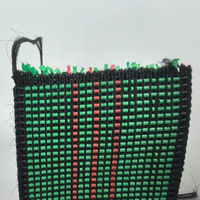 Sangle élastique tissée verte en PP+Caoutchouc de 50 mm, sur mesure, prix usine, pour canapé d'intérieur