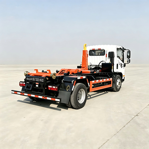 รถบรรทุกเก็บขยะ SINOTRUK WANGPAI 4x2 แบบ Hook Lift ขนาด 5-10 คิว พร้อมระบบไฮดรอลิก สำหรับขาย - Product Image 3